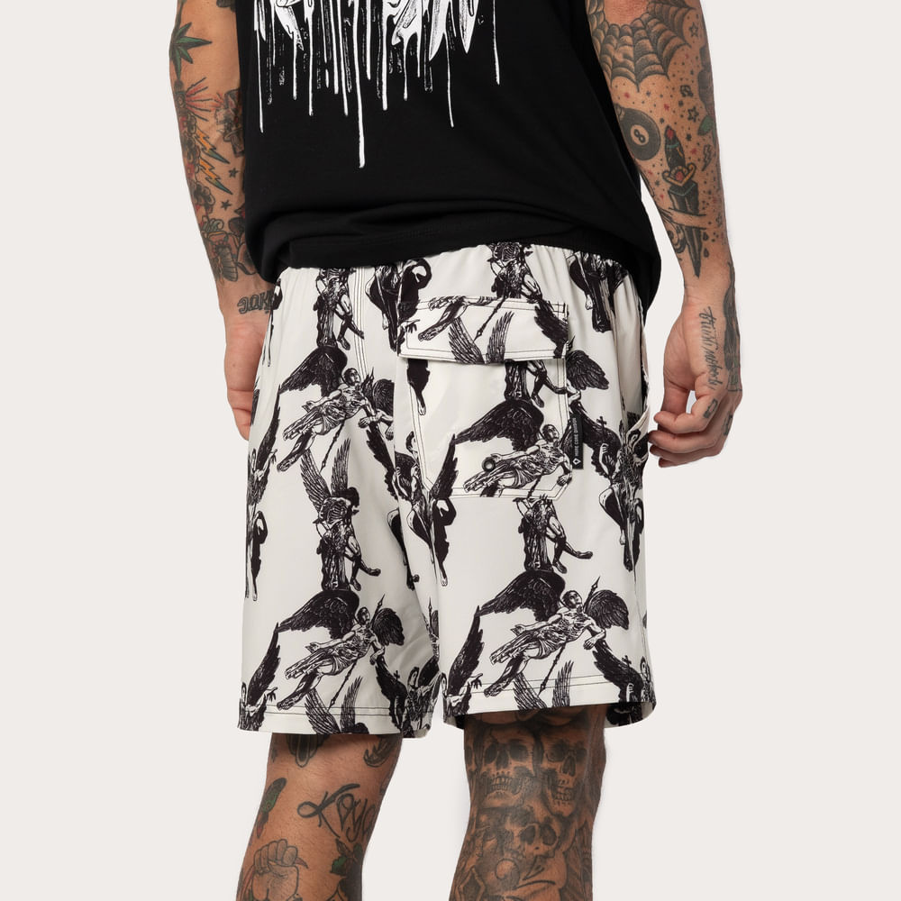 Shorts Com Elástico MCD Anjos