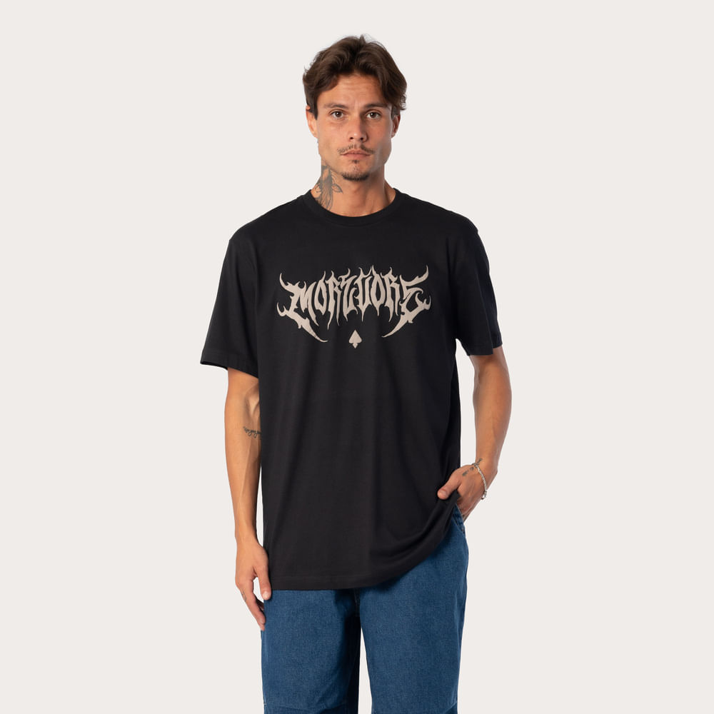 Camiseta Regular MCD More Core Caligrafitti