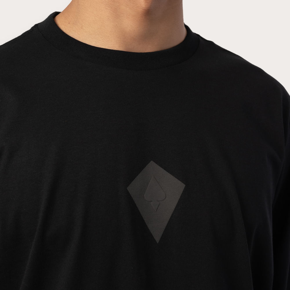 Camiseta Regular Manga Longa More Core Division Pi