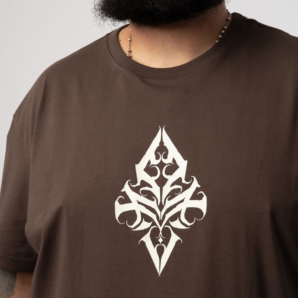 Camiseta Oversized MCD Espada Caligrafitti