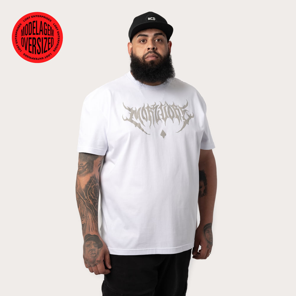 Camiseta Oversized MCD More Core Caligrafitti