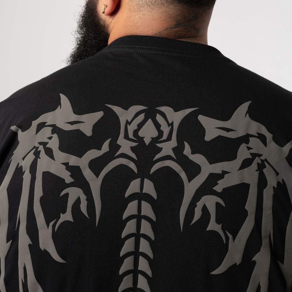 Camiseta Oversized MCD Asas De Morcego