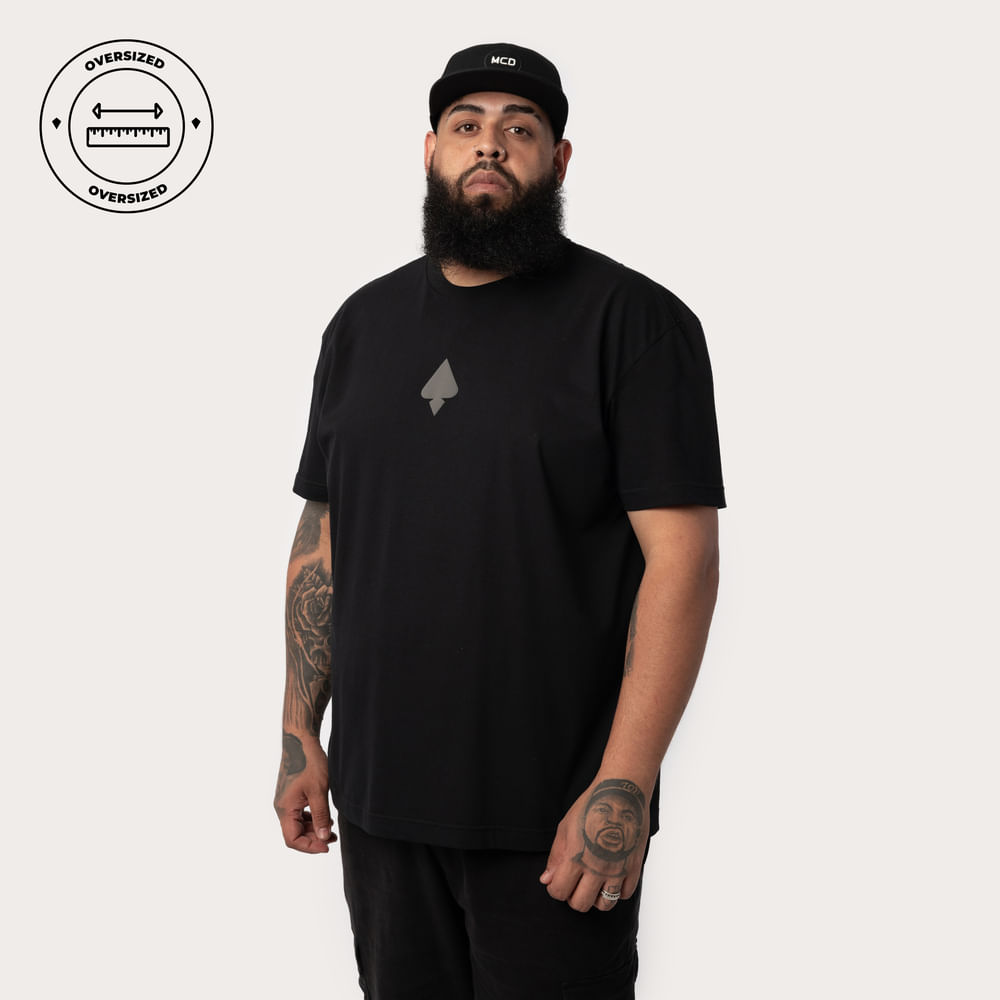 Camiseta Oversized MCD Asas De Morcego