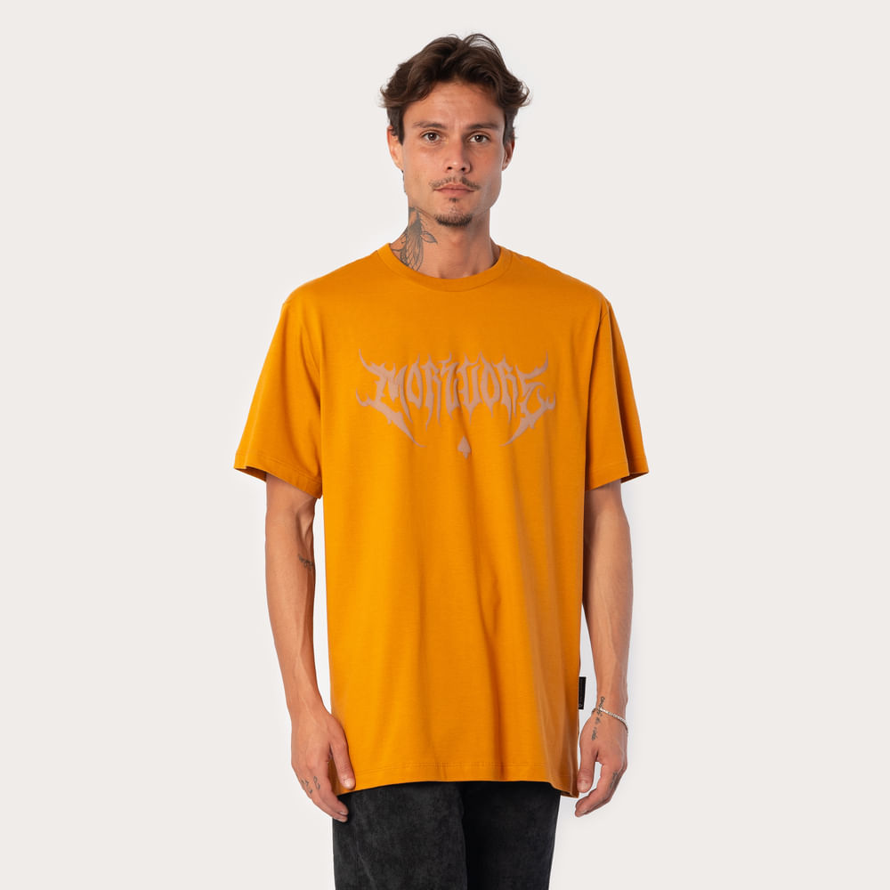 Camiseta Regular MCD More Core Caligrafitti