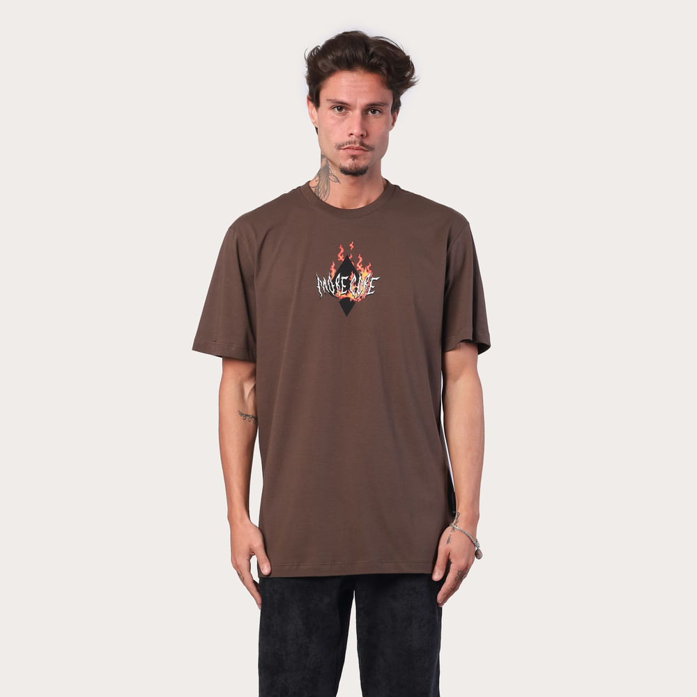 Camiseta Regular MCD Anjo Fogo Morecore