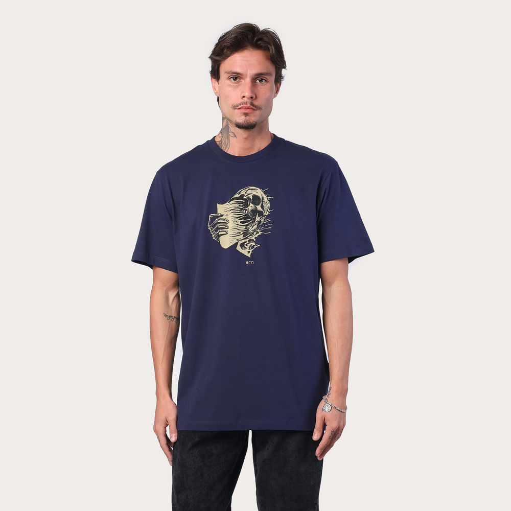 Camiseta Regular MCD Caveira Metamorfose