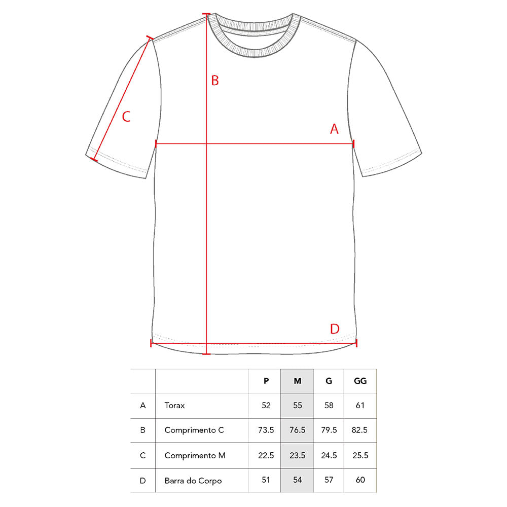 Camiseta Regular MCD Caveira Dourada