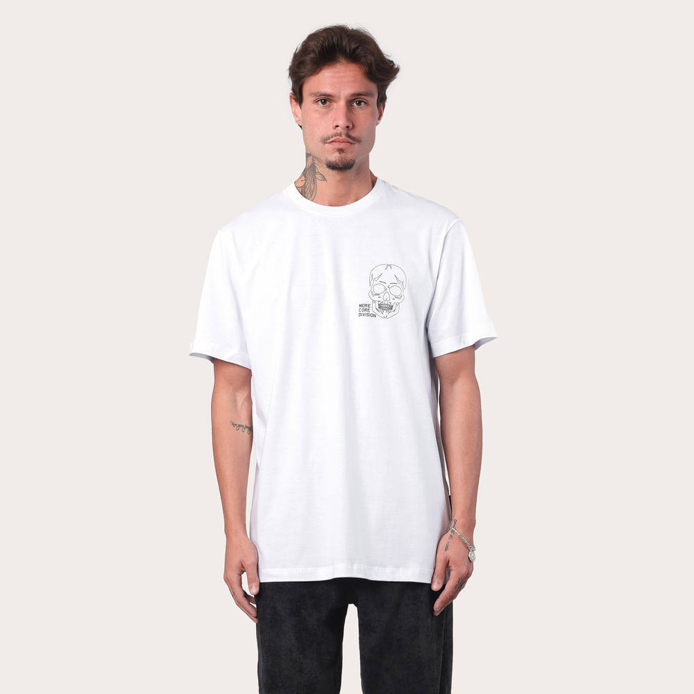 Camiseta Regular MCD Caveira More Core