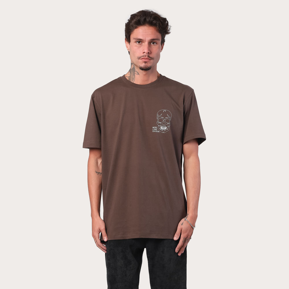Camiseta Regular MCD Caveira More Core