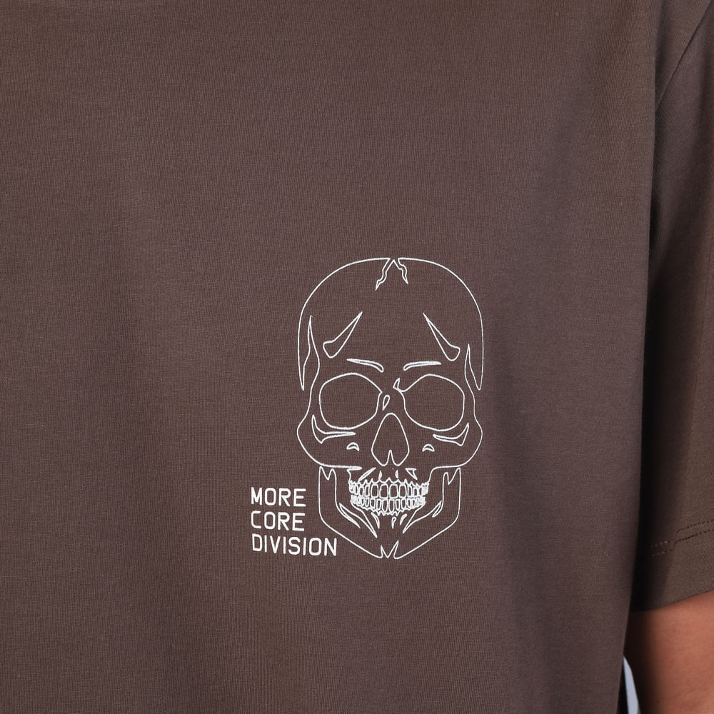Camiseta Regular MCD Caveira More Core