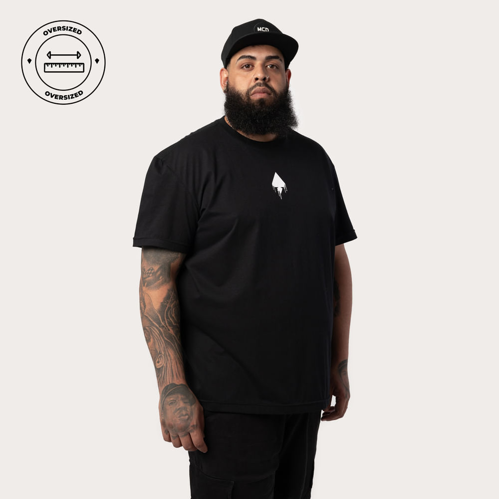 Camiseta Oversized MCD Anjo Derretendo