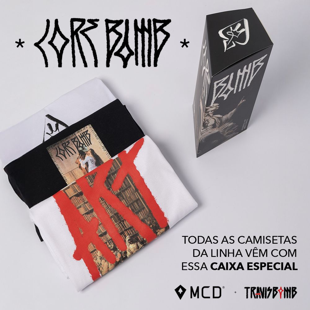 Camiseta BoxFit MCD Ikigai Travis Bomb