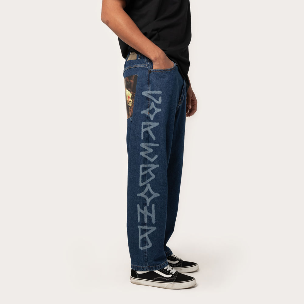 Calça Jeans MCD Travis Bomb Loose Core Bomb