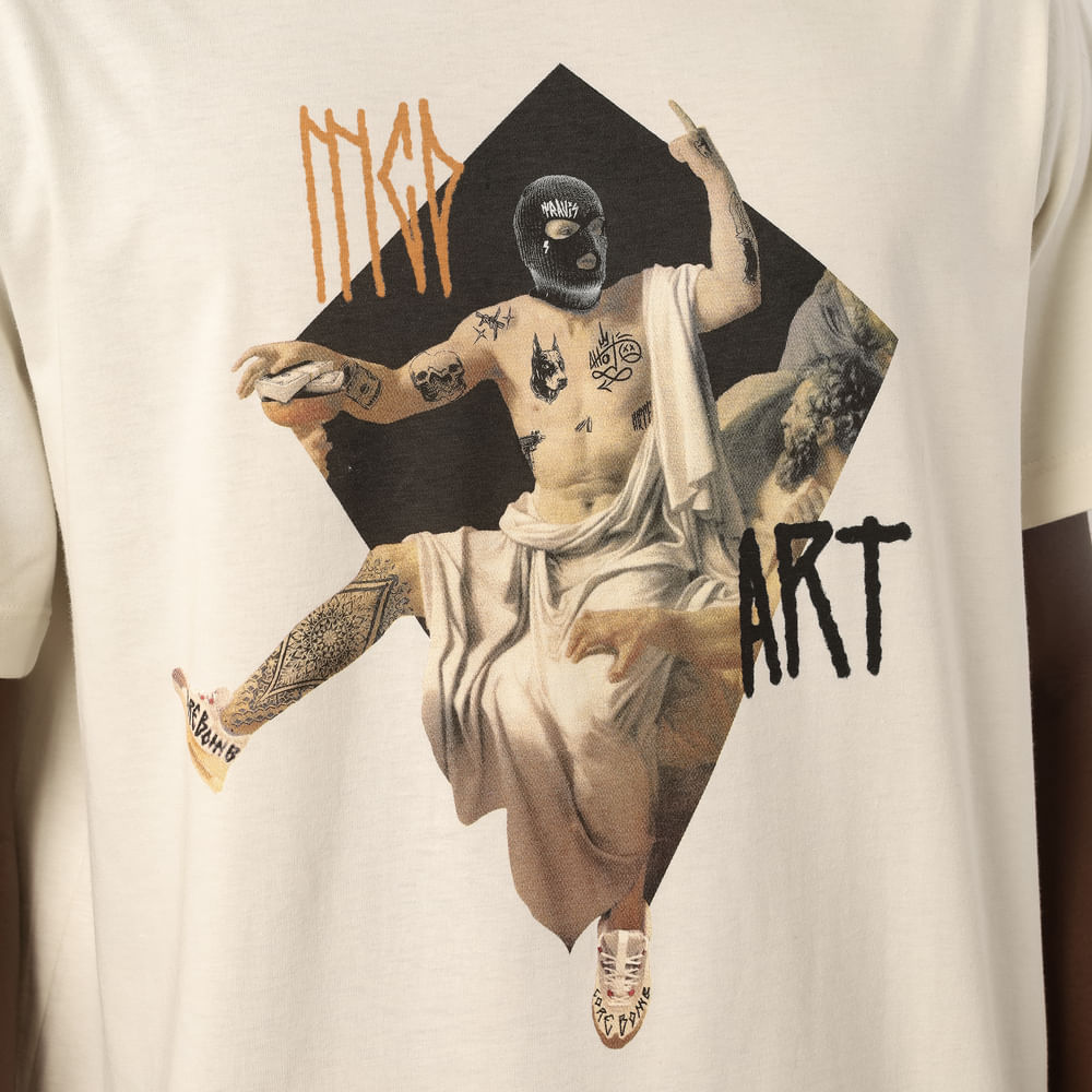 Camiseta Regular MCD Travis Bomb Fuck You