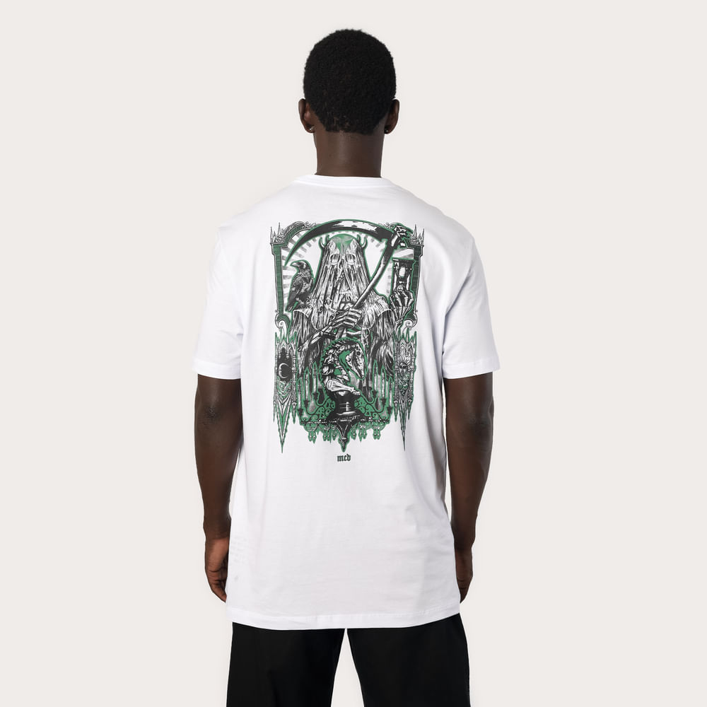 Camiseta Regular MCD Cavaleiro Morte Foice