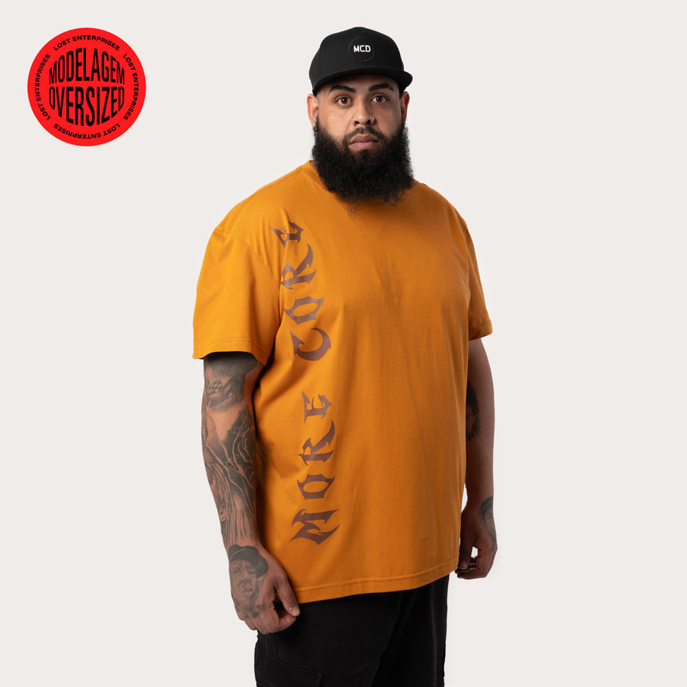 Camiseta Oversized MCD Caligrafitti
