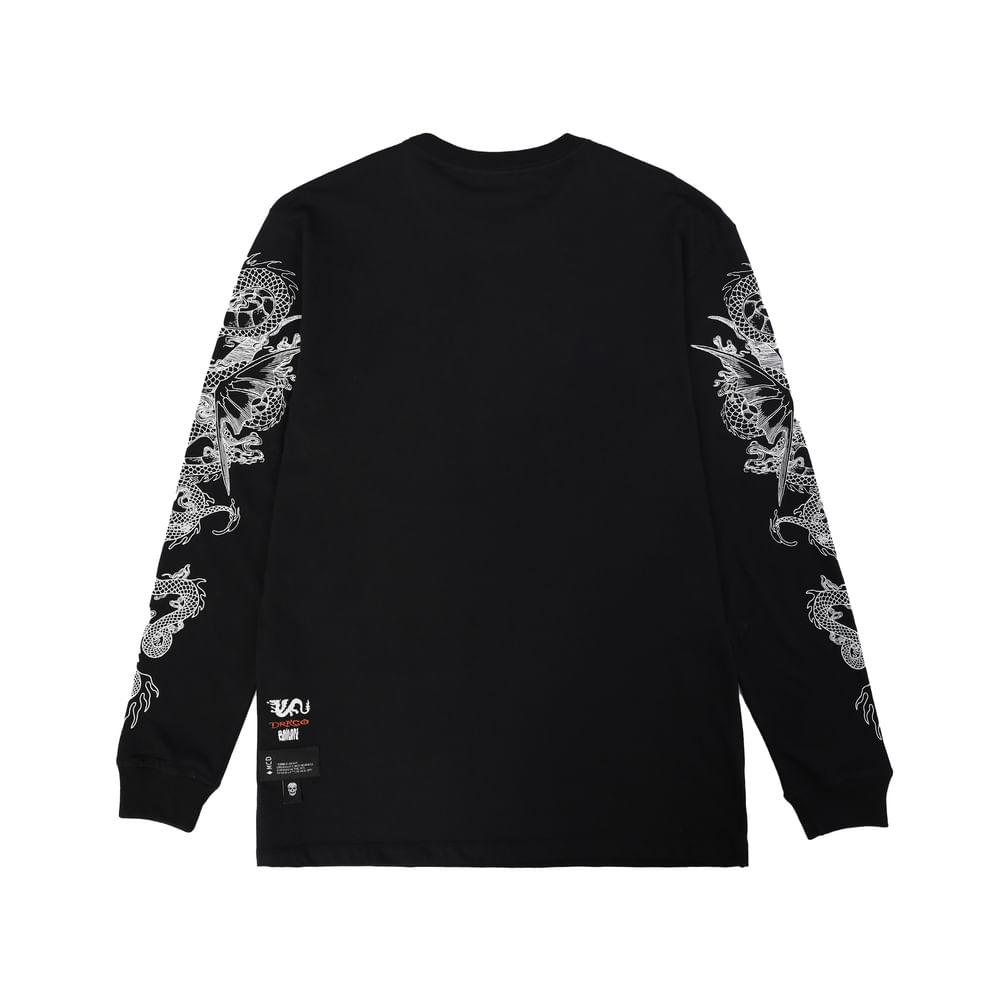 Camiseta Regular Manga Longa MCD x Bailon - Draco