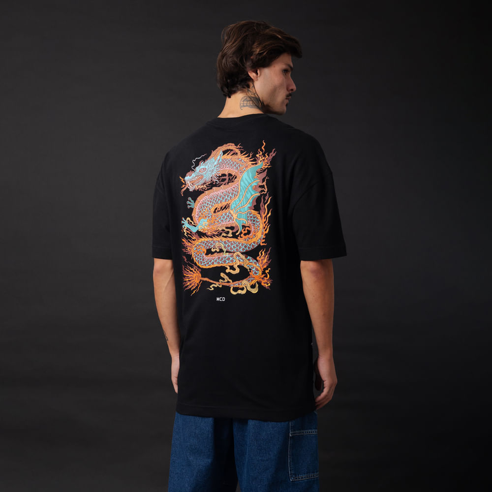 Camiseta Boxfit MCD x Bailon - Dragão Chines