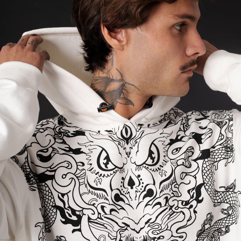 Moletom Canguru Fechado MCD x Bailon - Draco