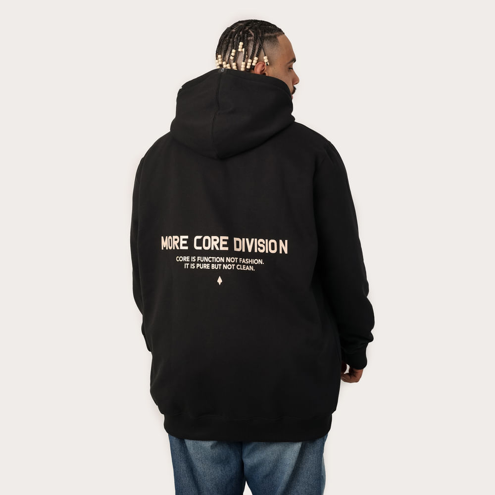 Moletom Canguru Aberto MCD Logomania Oversized