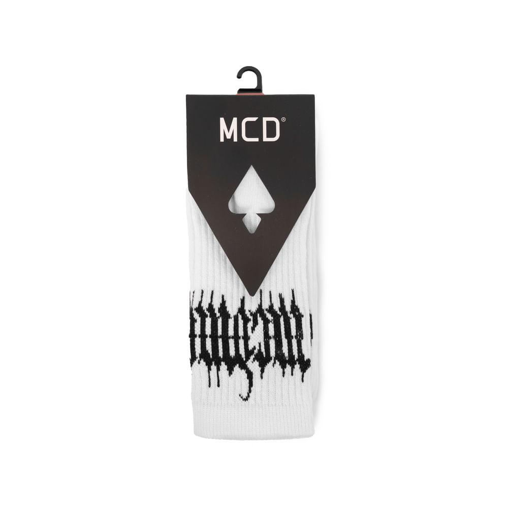 Meia MCD Caligraffiti Cano Médio