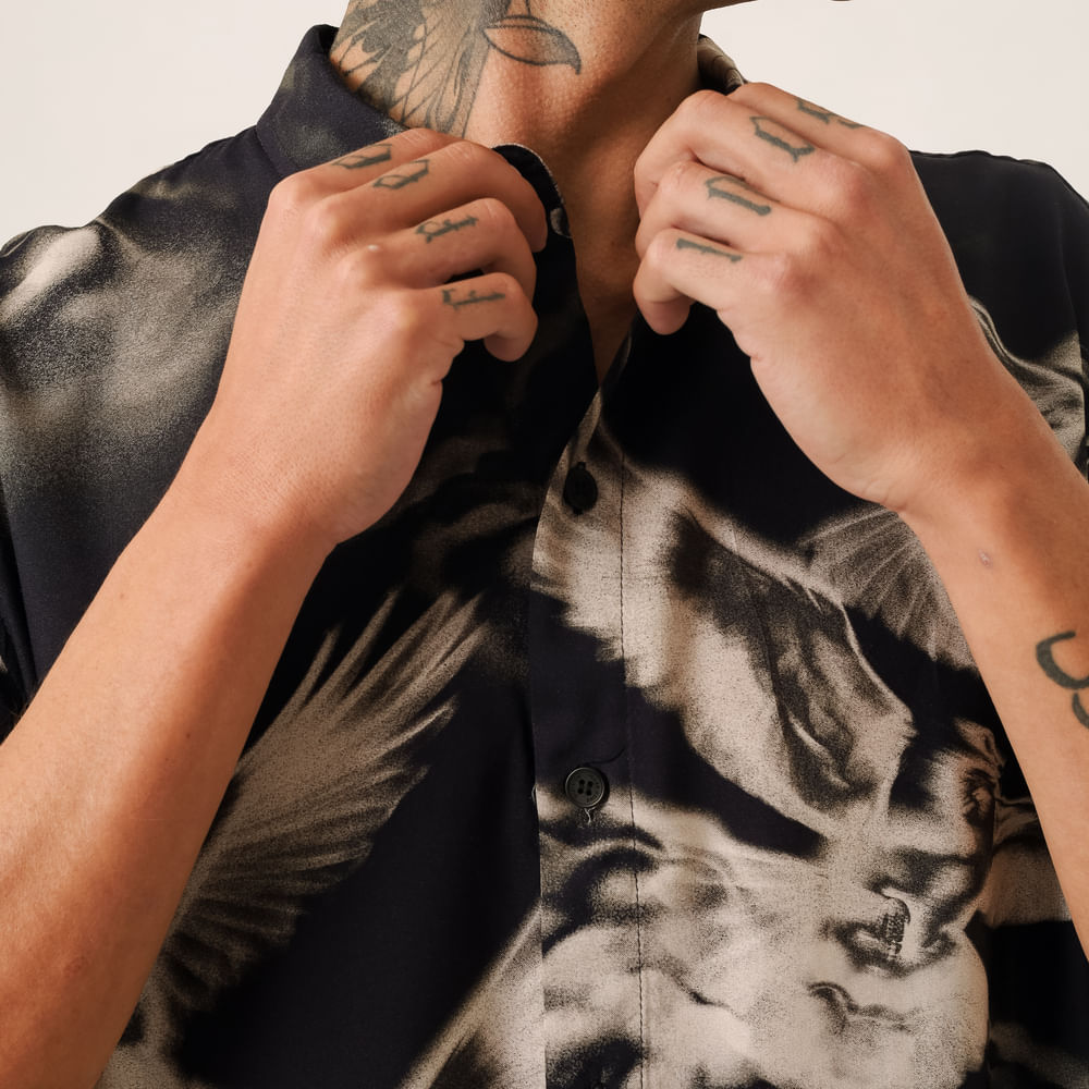 Camisa Manga Curta MCD Skyline Pigeon