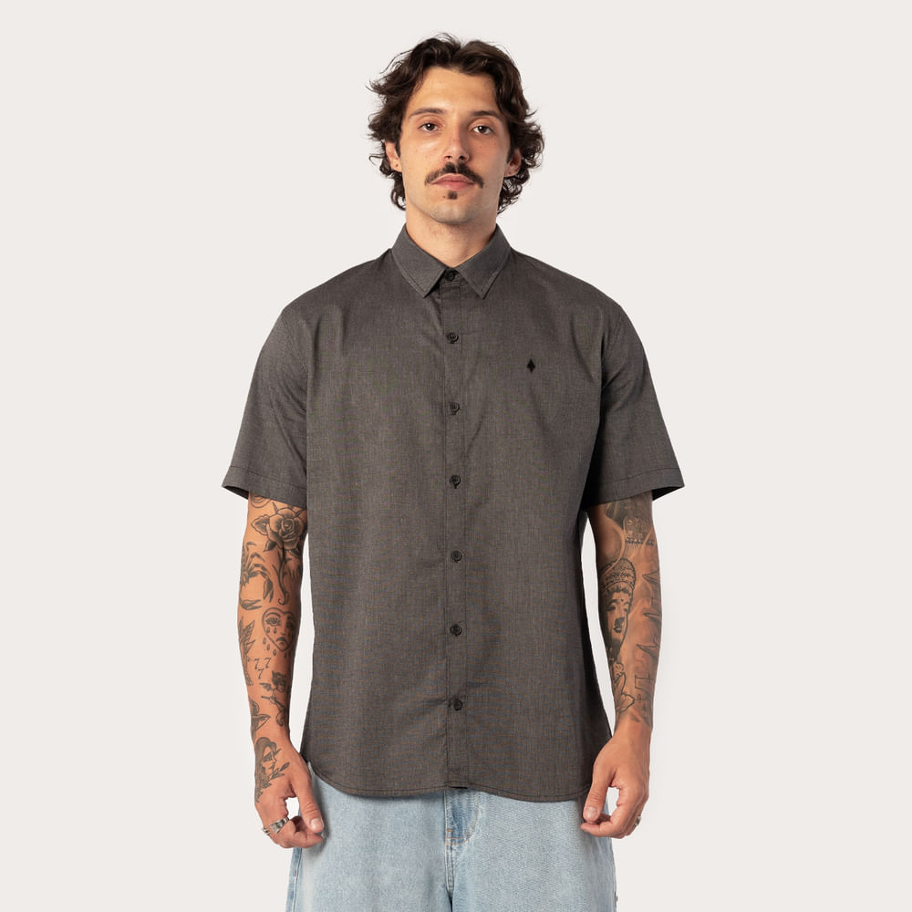 Camisa Regular Manga Curta MCD