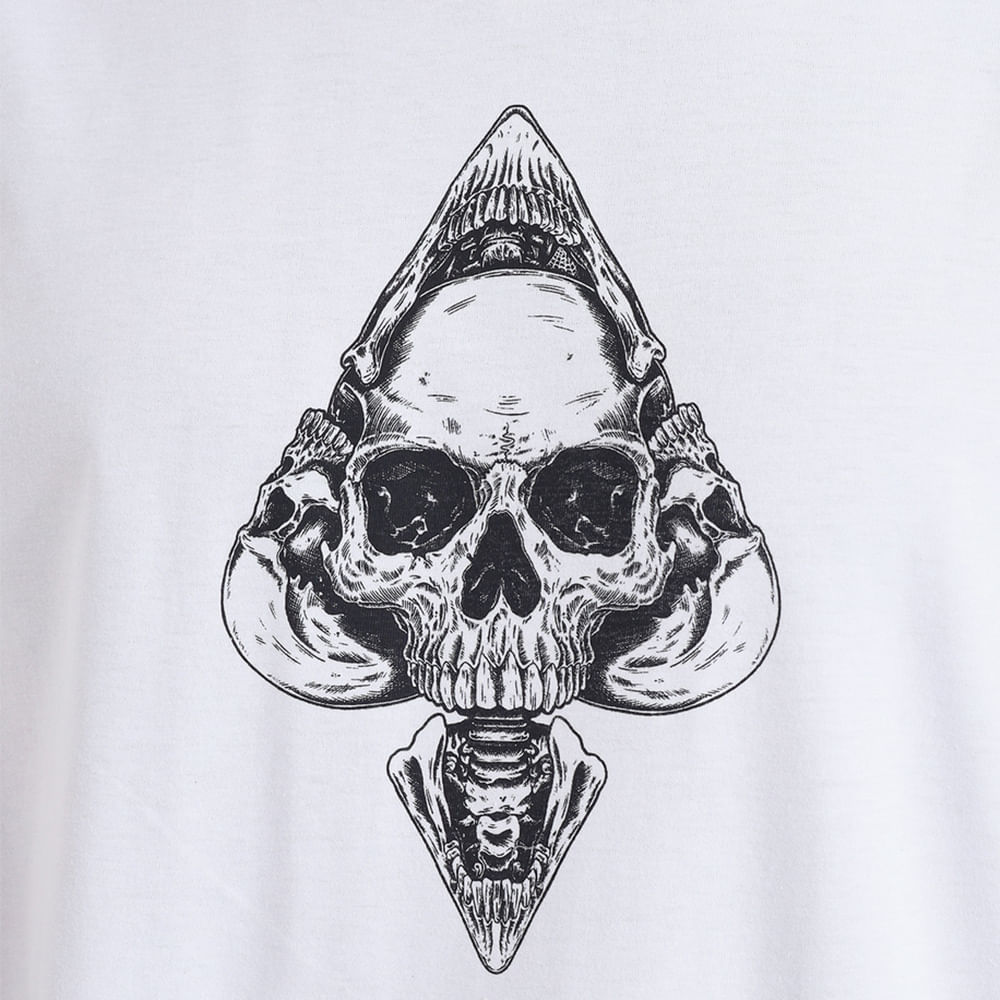 Camiseta Regular MCD Caveira Espada