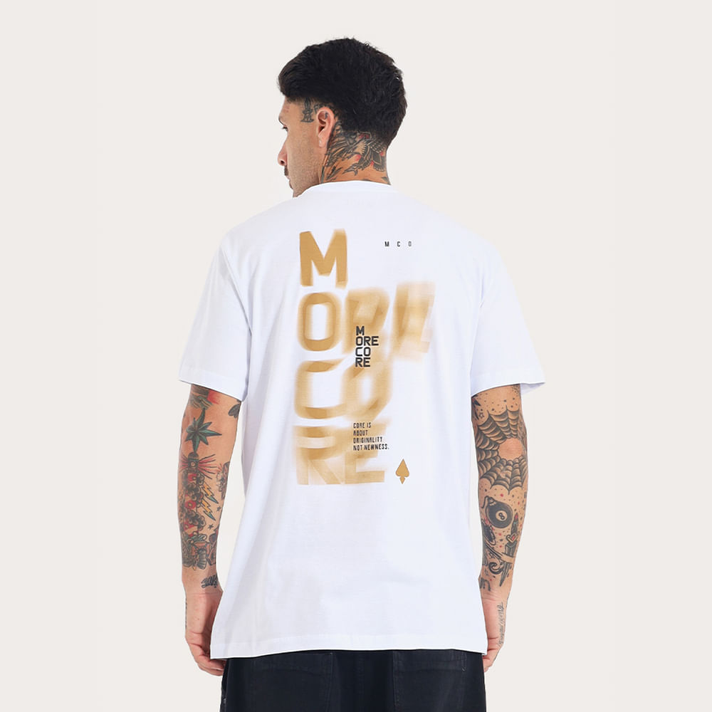 Camiseta Regular MCD More Core Desfocado