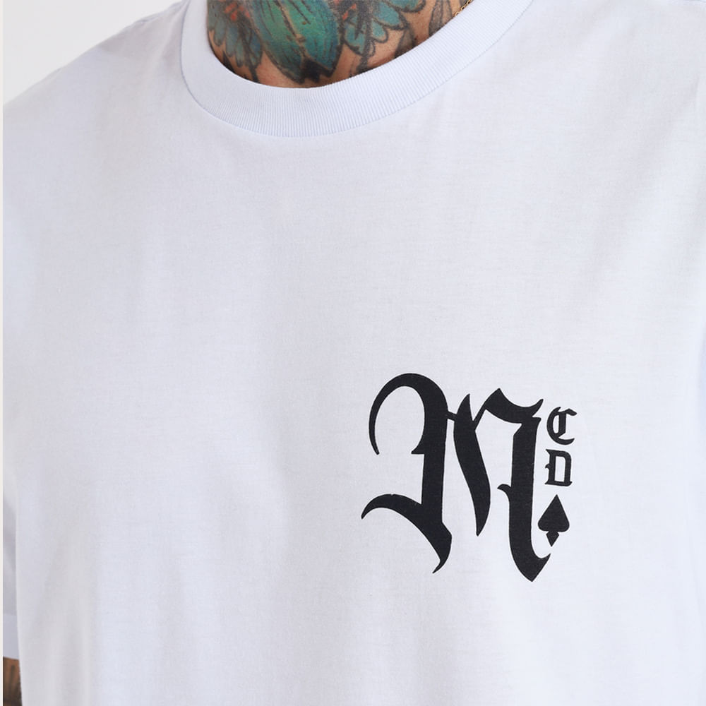 Camiseta Regular MCD Caligrafiti Costas