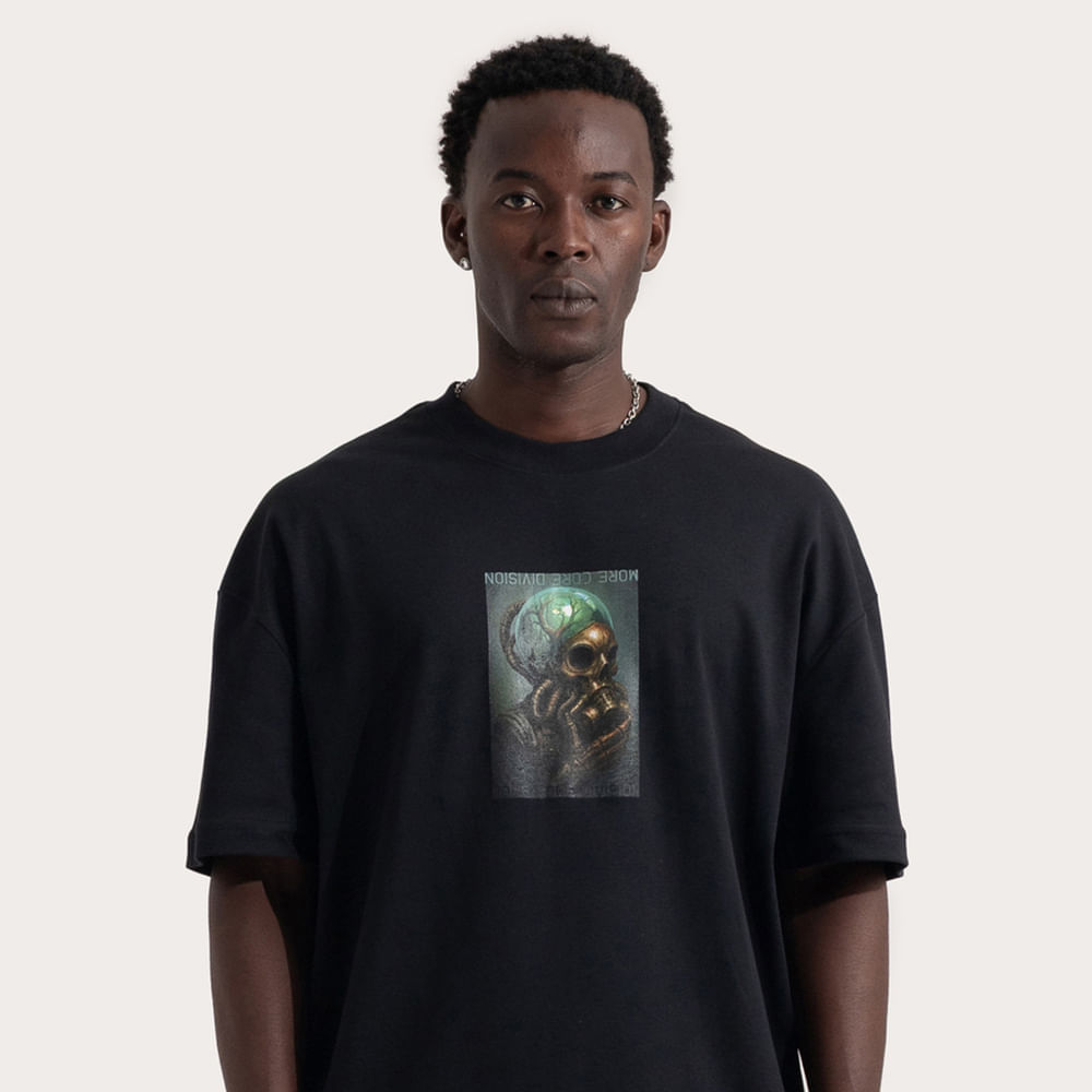 Camiseta Boxfit MCD Máscara Oxigênio