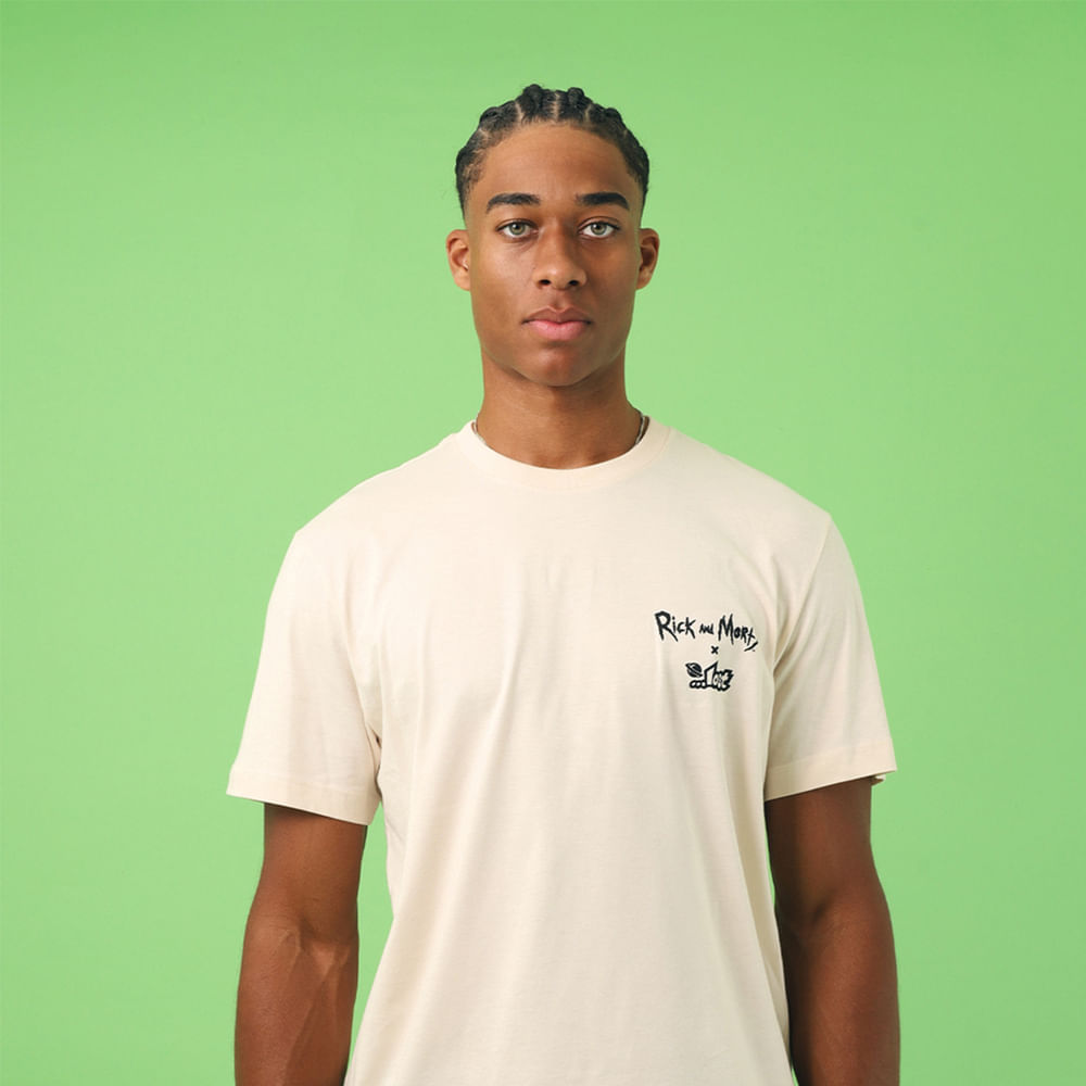 Camiseta Lost X Rick and Morty - Rest And Ricklaxation