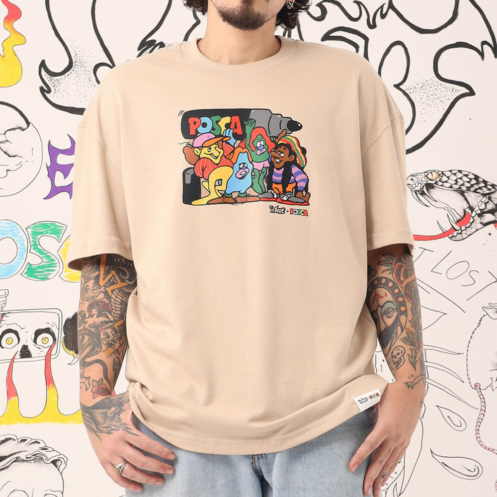 T-Shirt Box Fit Posca Nihao
